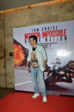 Sanjay Kapoor at a special screening of Mission Impossible 5 in Lightbox on 1st Aug 2015